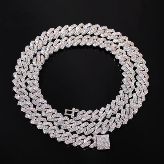 13mm Cuban Chain Necklaces Unisex